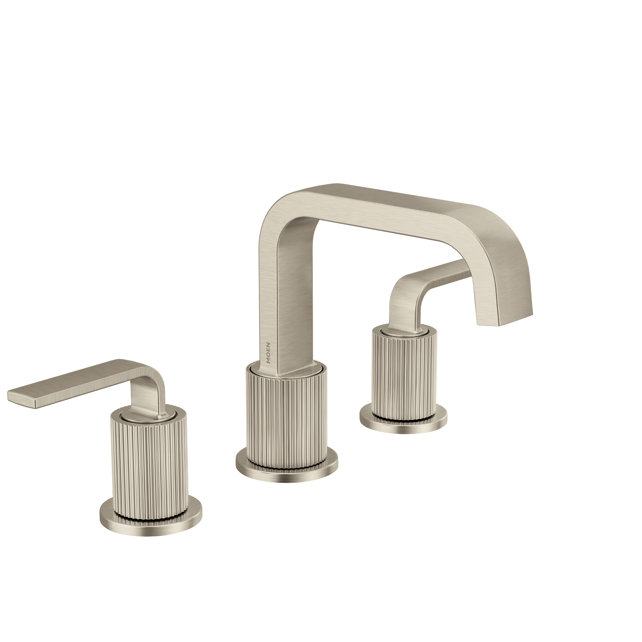 Cambium Chrome two-handle high arc bathroom faucet — image 1