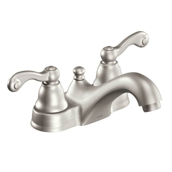 Traditional Two-handle Centerset Bathroom Sink Faucet
