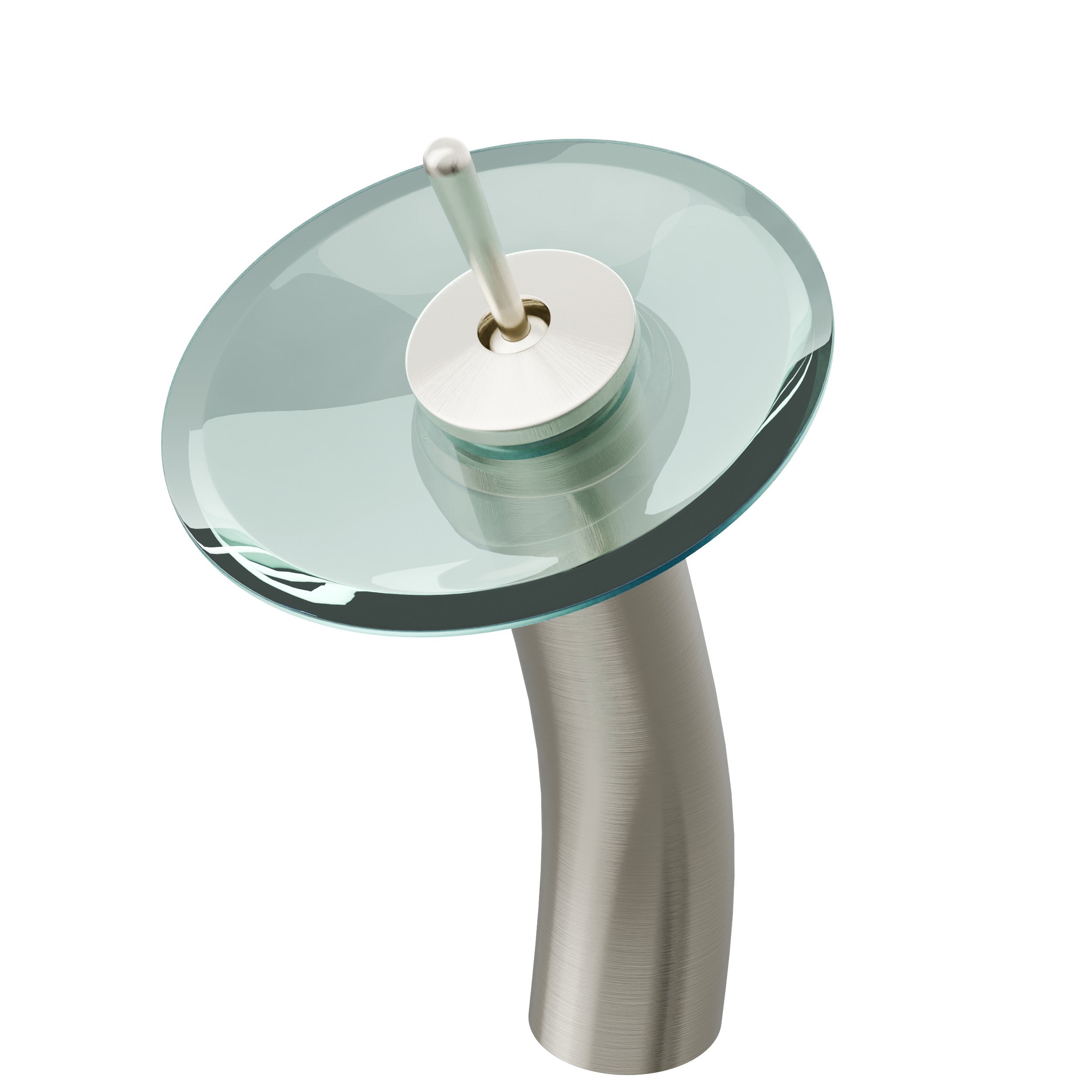 Falls Modern Waterfall Single Hole Vessel Bath Faucet, GF-001 Series — image 1