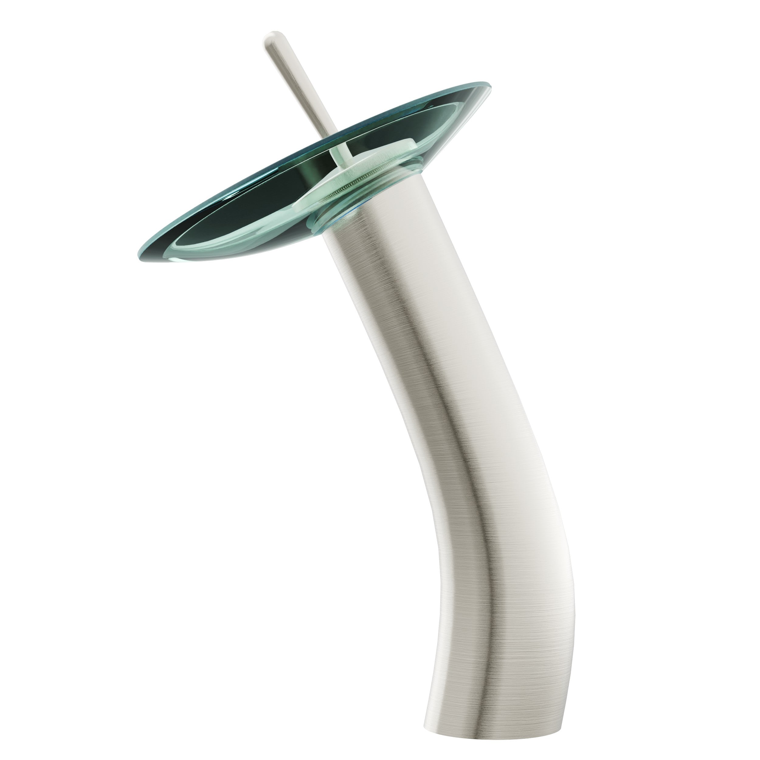 Falls Modern Waterfall Single Hole Vessel Bath Faucet, GF-001 Series — thumbnail 3