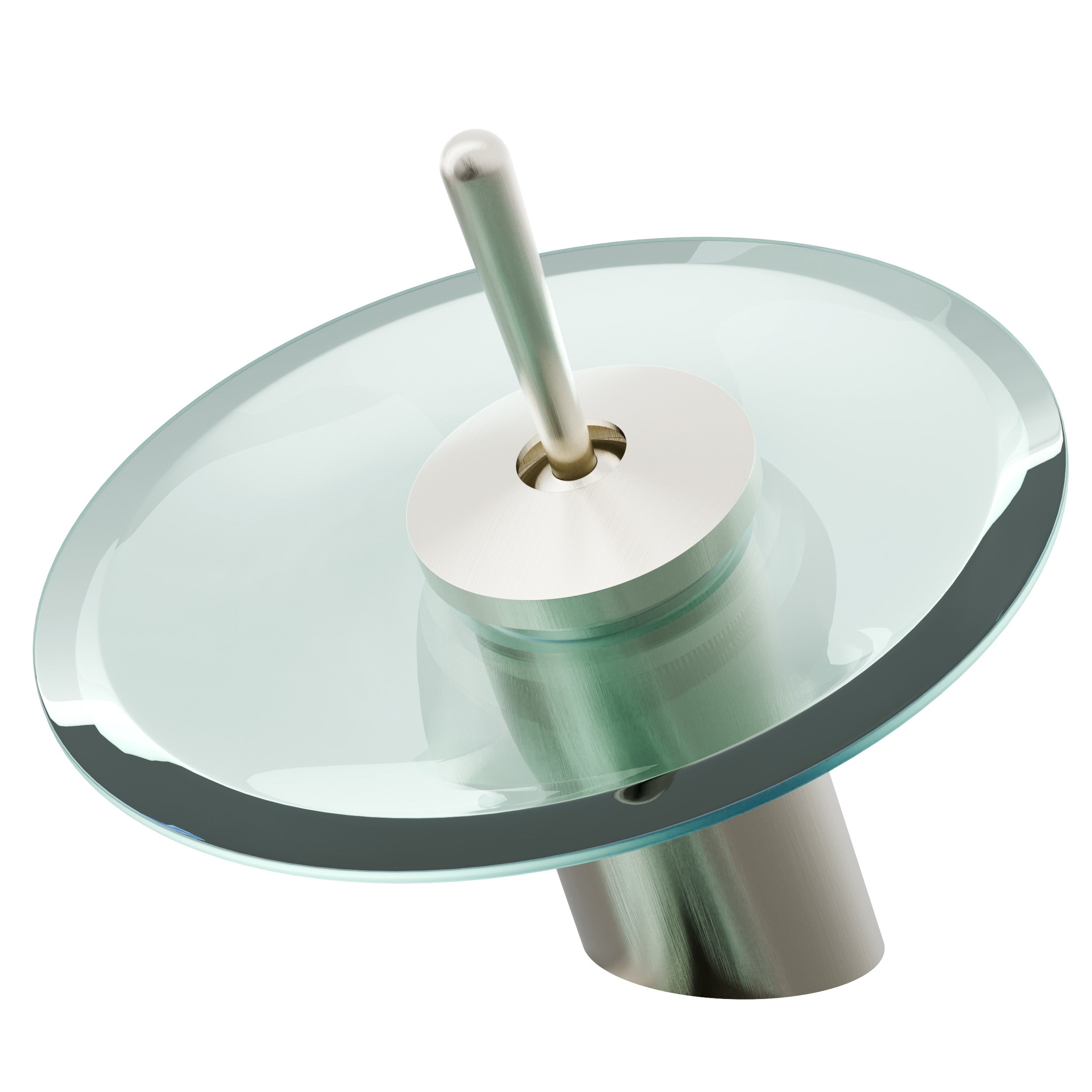 Modern Single Handle Waterfall Lavatory Faucet GF-002 Series — image 1