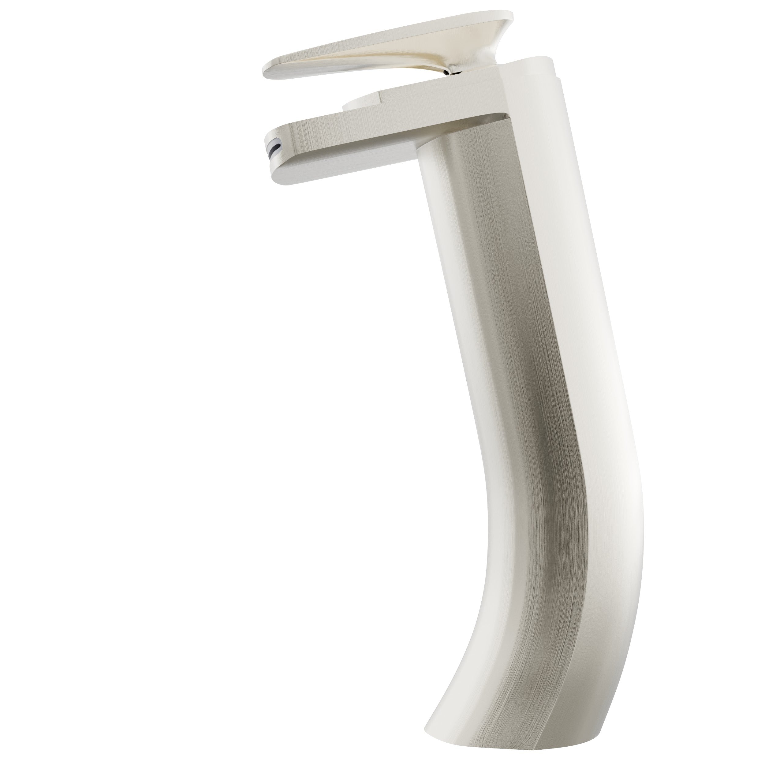 Cascade Modern Waterfall Single Hole Vessel Bath Faucet, GF-057 — thumbnail 3