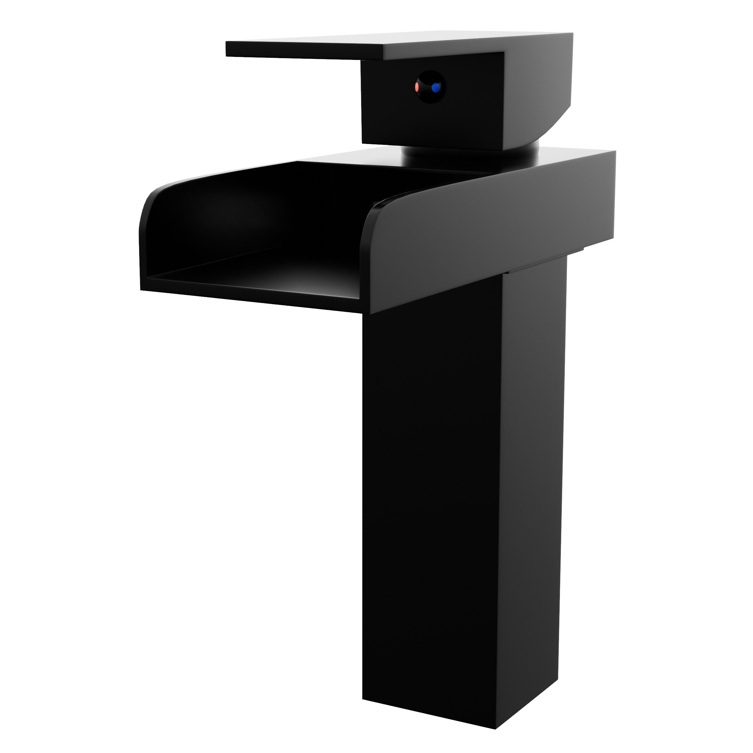 Modern Single Handle Waterfall Lavatory Faucet, GF-135S Series — image 1
