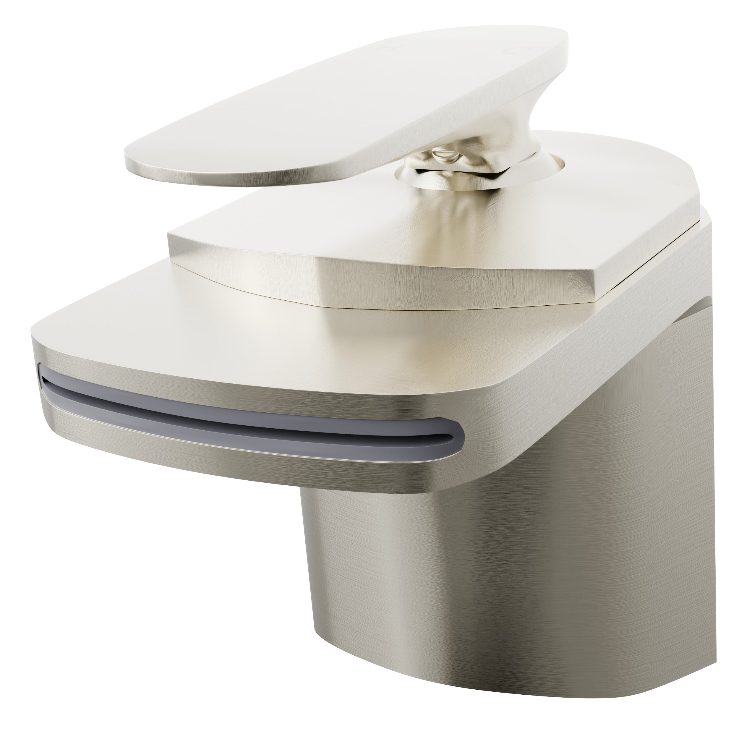 Modern Single Handle Waterfall Lavatory Faucet, NBF-084 Series — image 1