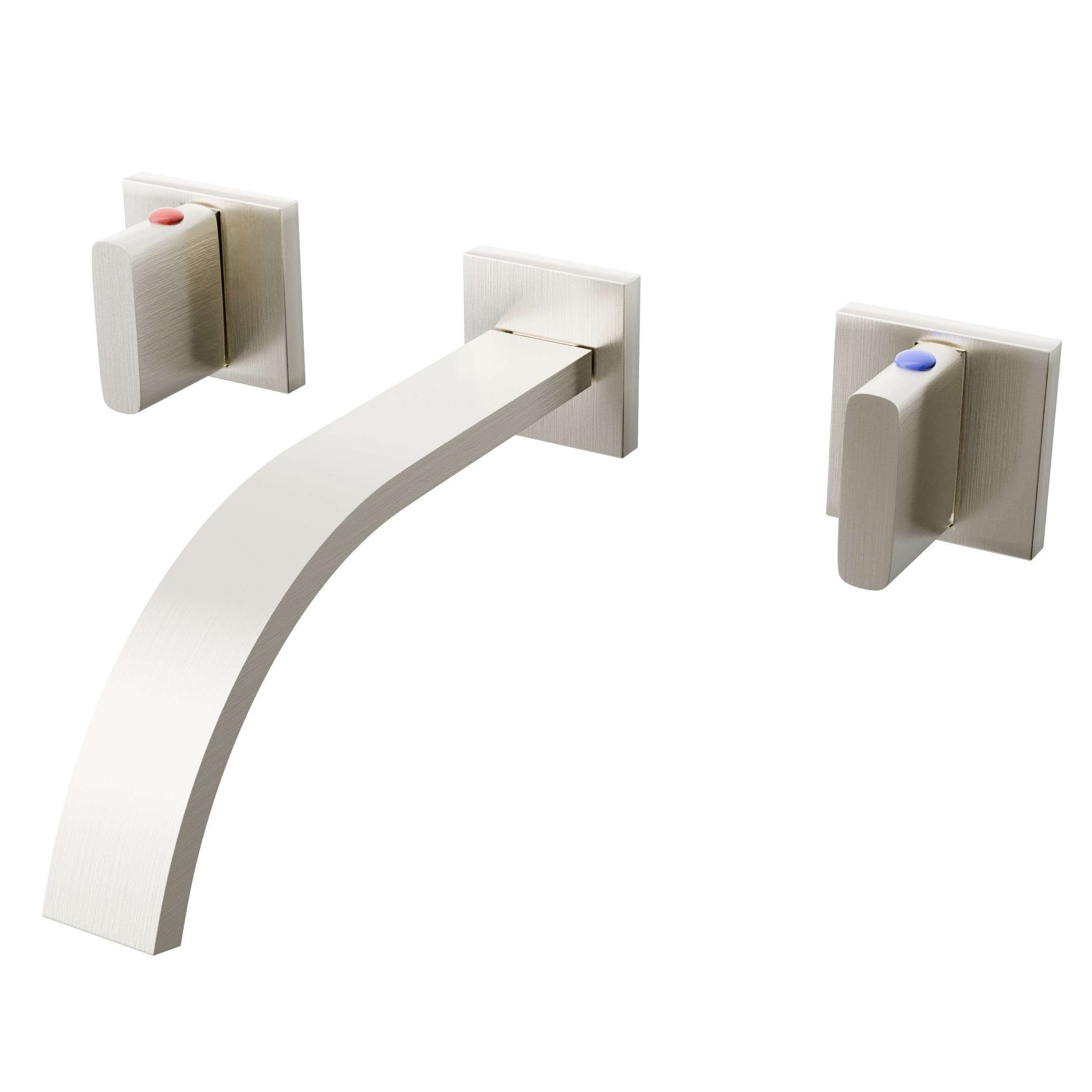 Dekker Two Handle Wall Mount Bathroom Faucet Series, NBF-W02 — image 1