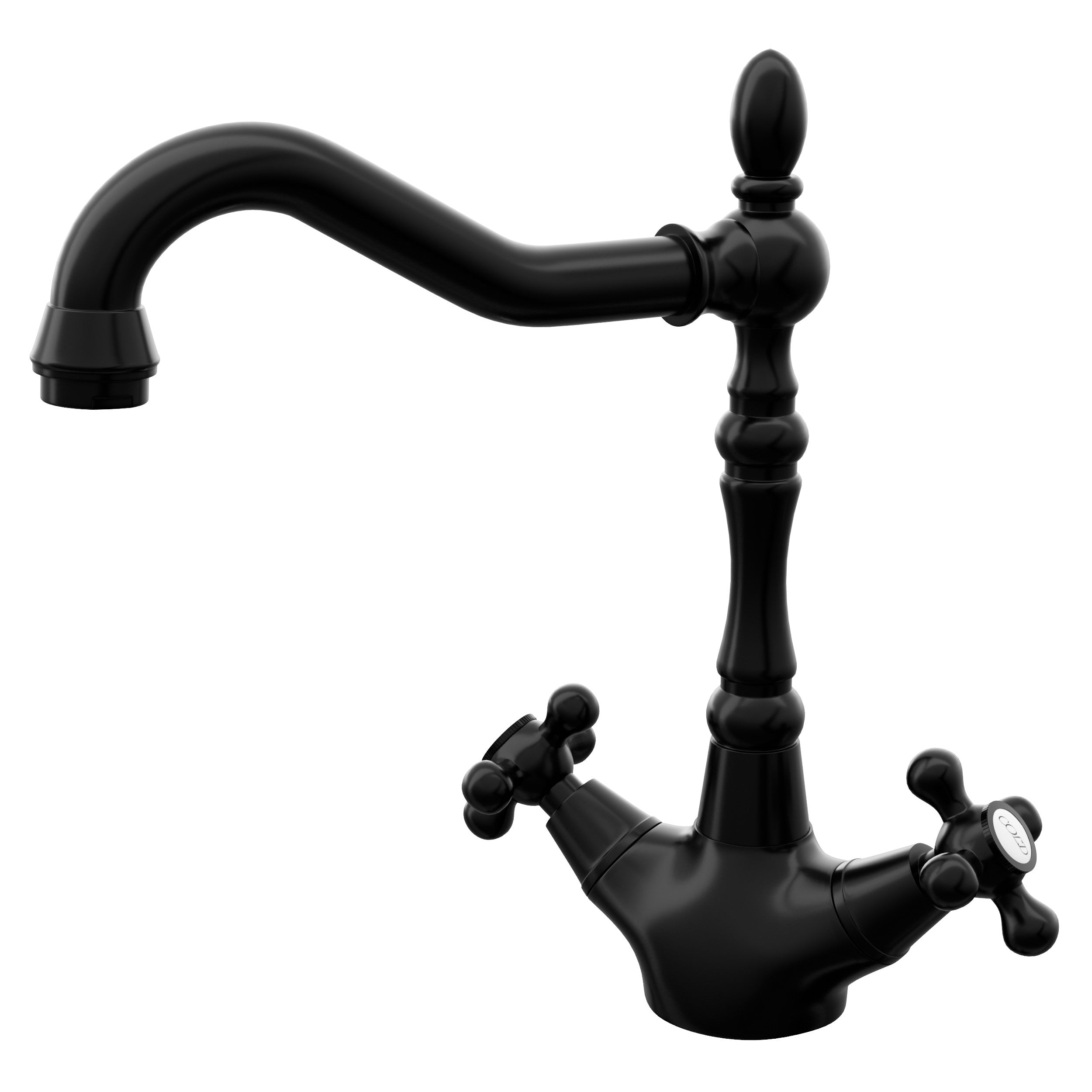 The Kay Duhbul Double Handle Traditional Swivel Bar Faucet Series, NBPF-146 — image 1