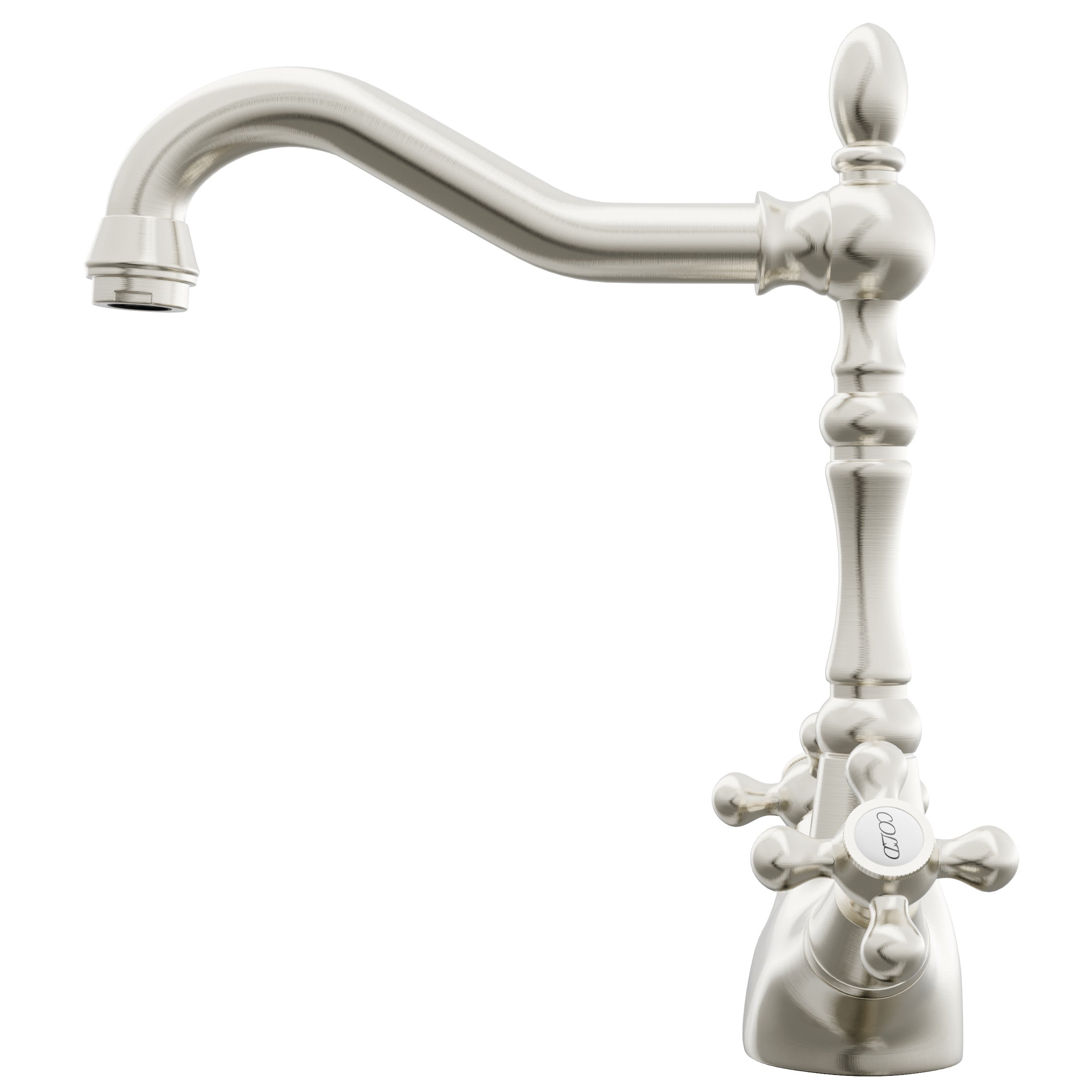 The Kay Duhbul Double Handle Traditional Swivel Bar Faucet Series, NBPF-146 — thumbnail 3