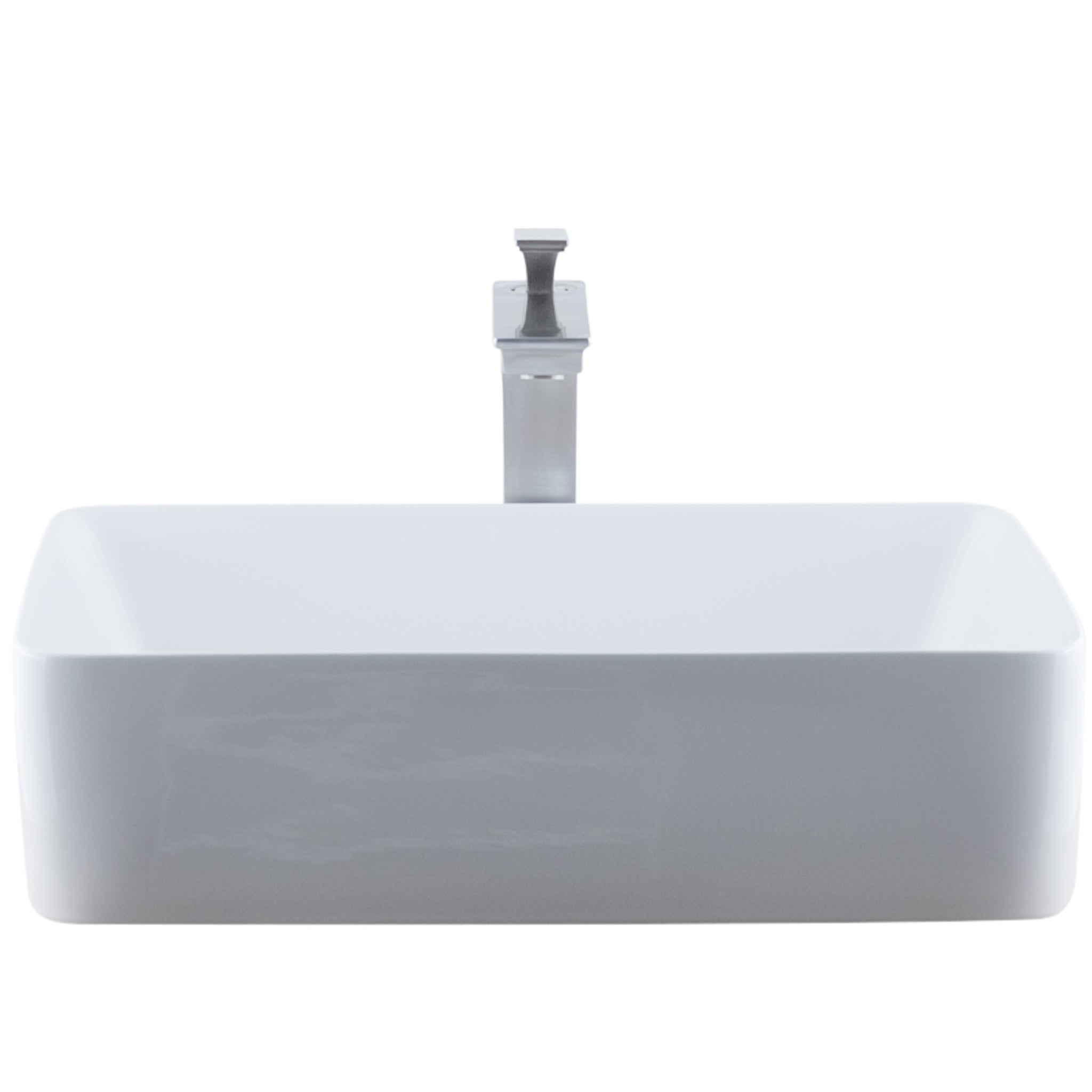 Contemporary Rectangular Porcelain Sink Combo NSFC-01321368 Series — thumbnail 3