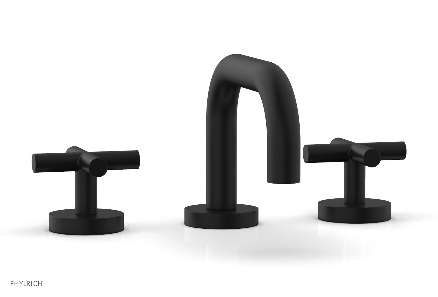 TRANSITION - Widespread Faucet - Low Spout, Cross Handles 120-03 — thumbnail 2