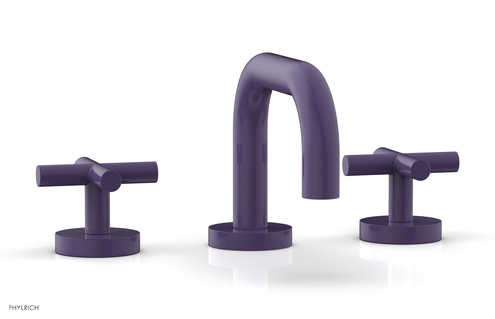 TRANSITION - Widespread Faucet - Low Spout, Cross Handles 120-03 — image 1