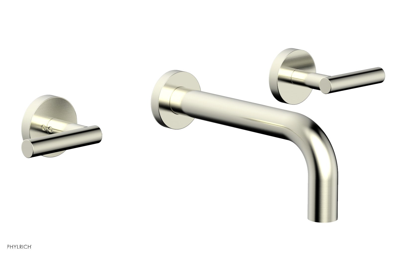 TRANSITION - Wall Lavatory Set 7 1/2" Spout - Lever Handles 120-12 — image 1