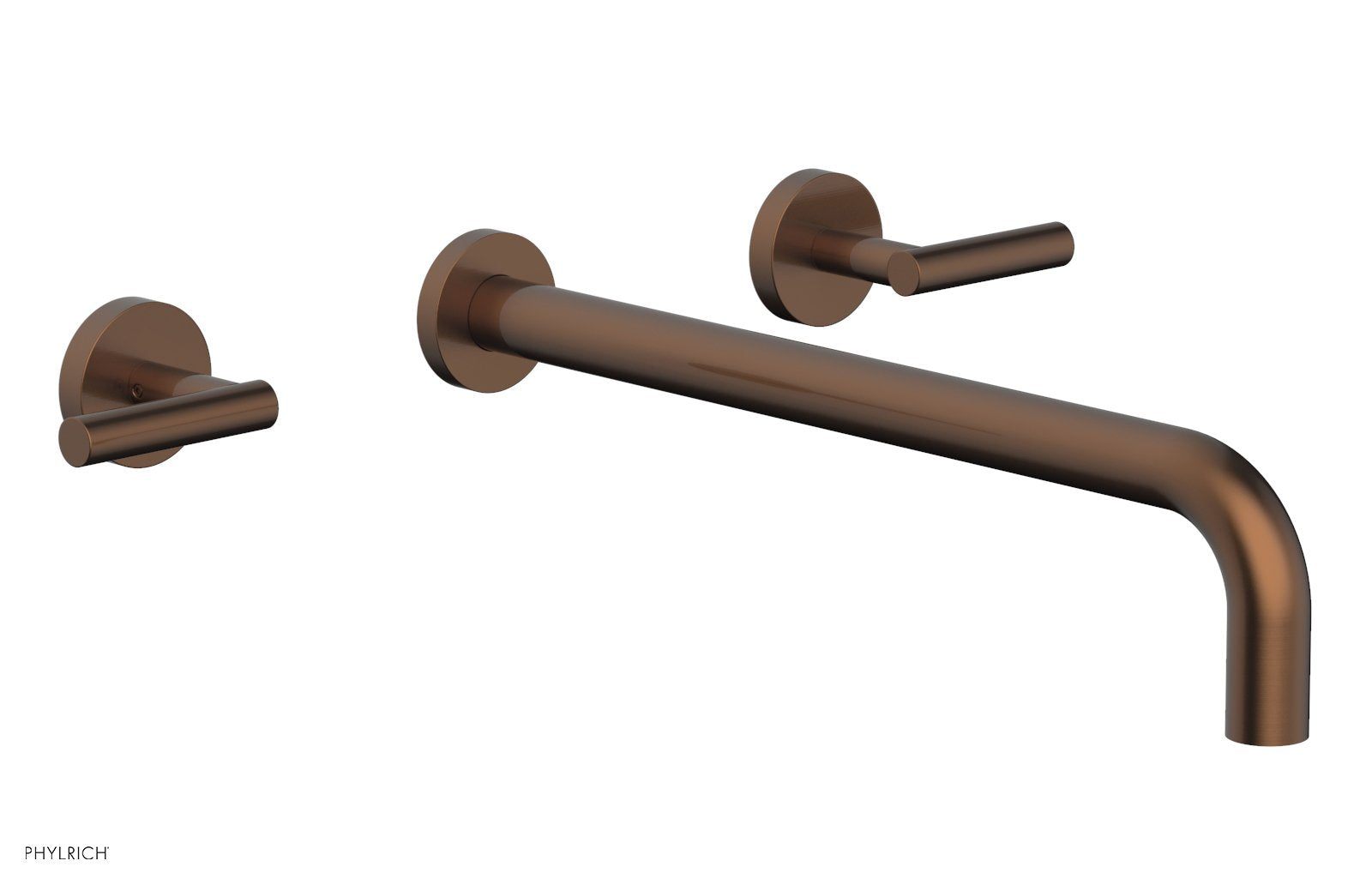 TRANSITION - Wall Lavatory Set 14" Spout - Lever Handles 120-12-14 — image 1