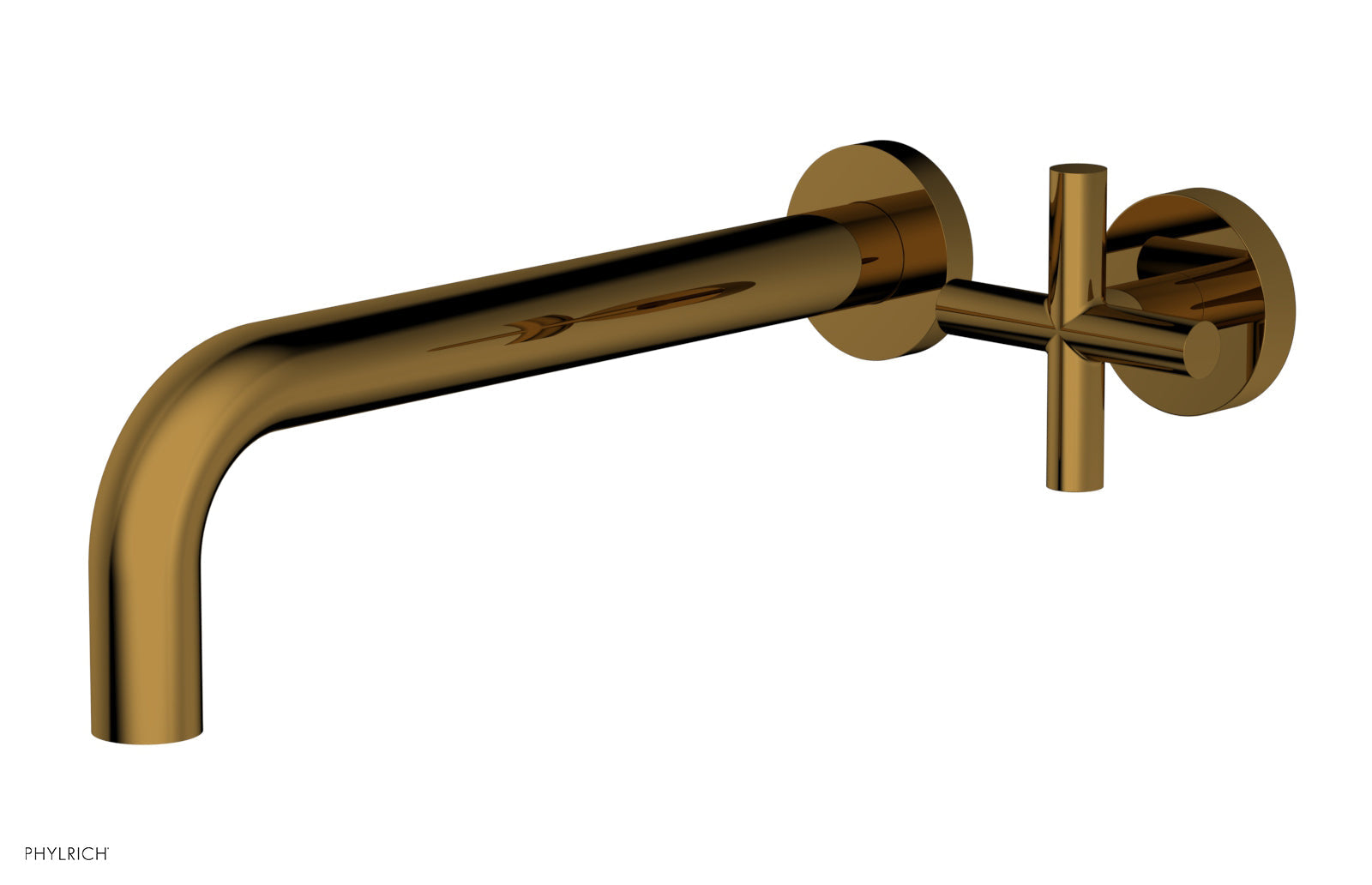 Transition 10" Single Handle Wall Lavatory Set - Cross Handle 120-15-10