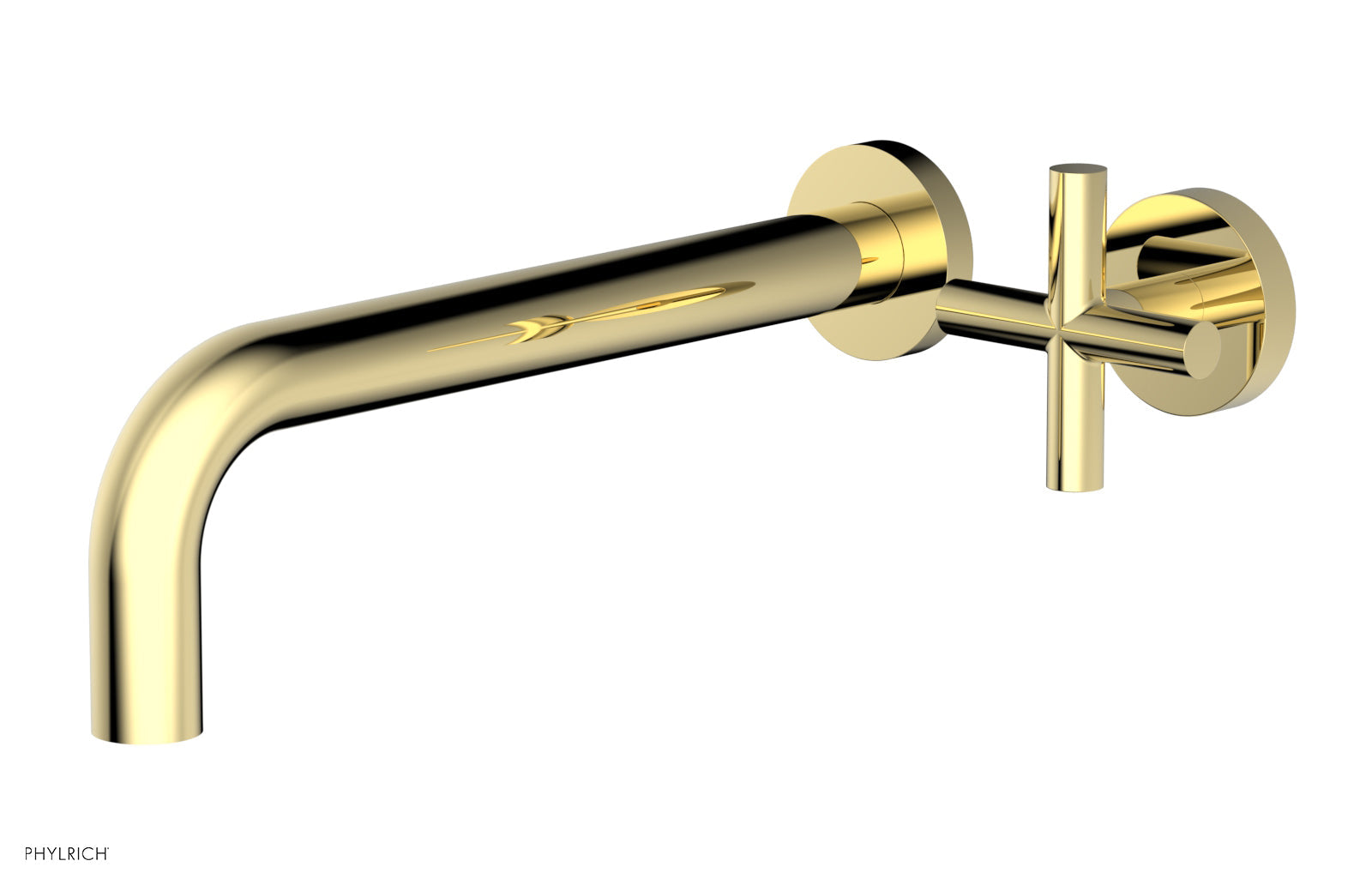 Transition 10" Single Handle Wall Lavatory Set - Cross Handle 120-15-10 — image 1