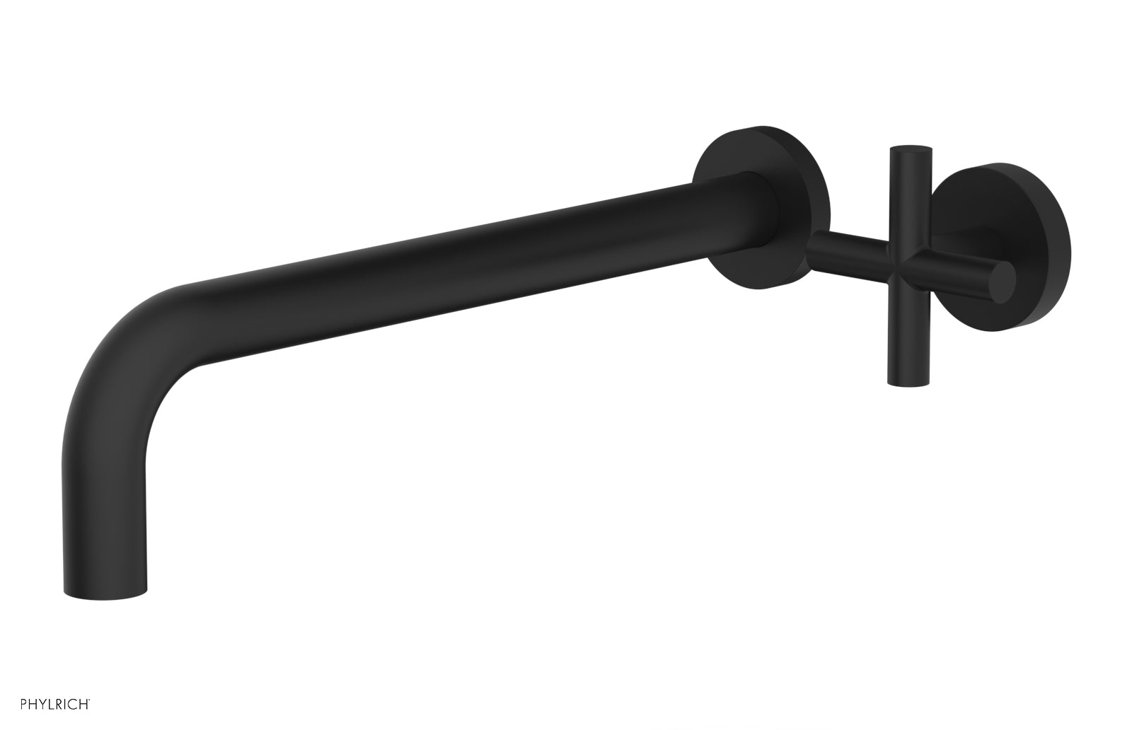 Transition 12" Single Handle Wall Lavatory Set - Cross Handle 120-15-12 — image 1