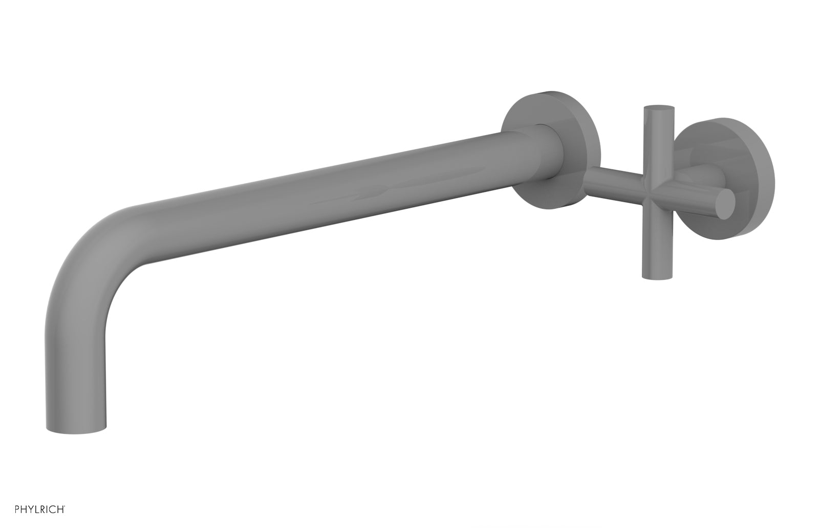 Transition 12" Single Handle Wall Lavatory Set - Cross Handle 120-15-12