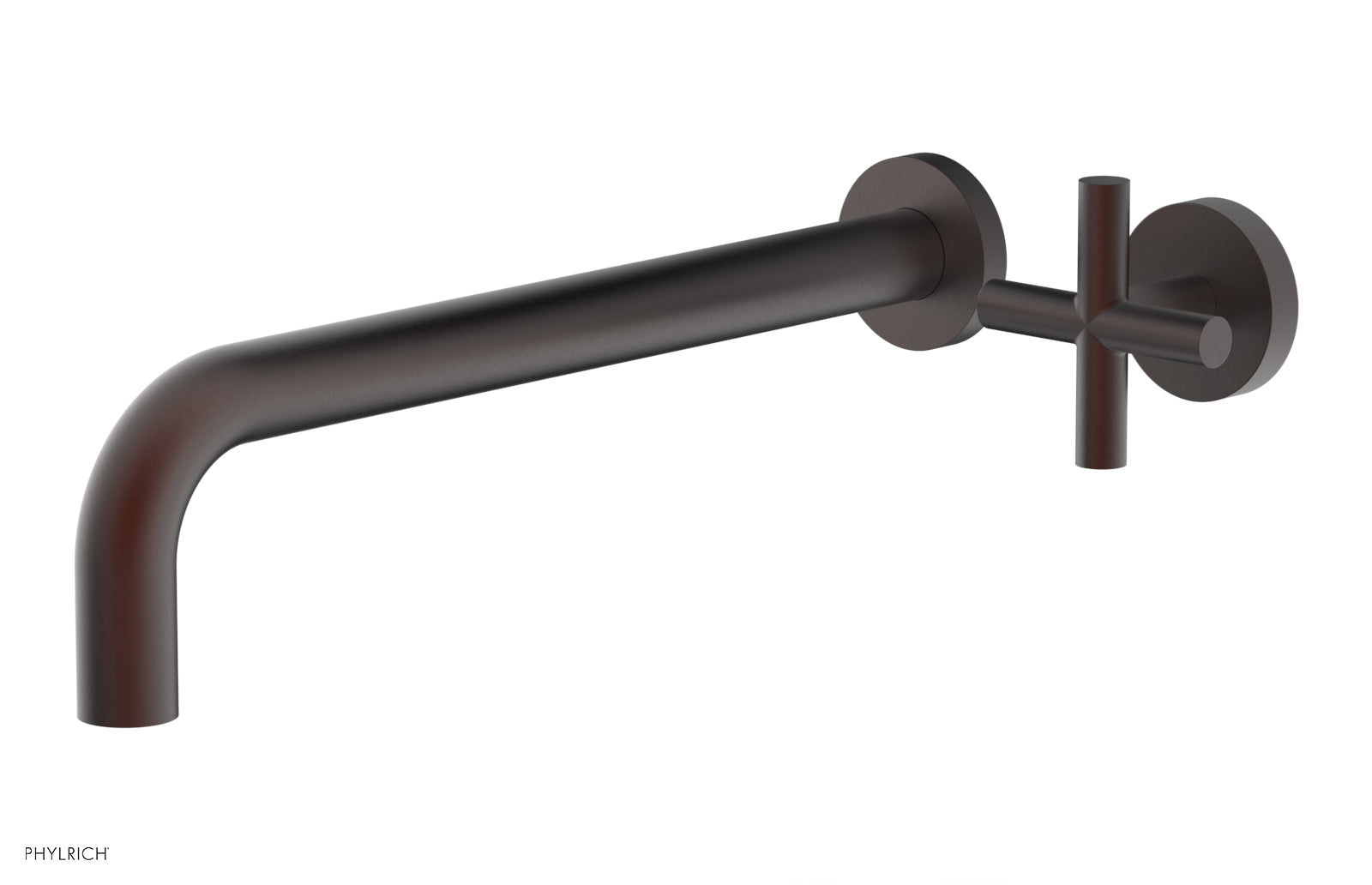 Transition 12" Single Handle Wall Lavatory Set - Cross Handle 120-15-12