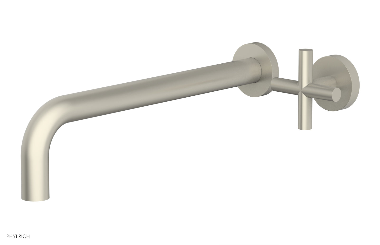 Transition 12" Single Handle Wall Lavatory Set - Cross Handle 120-15-12