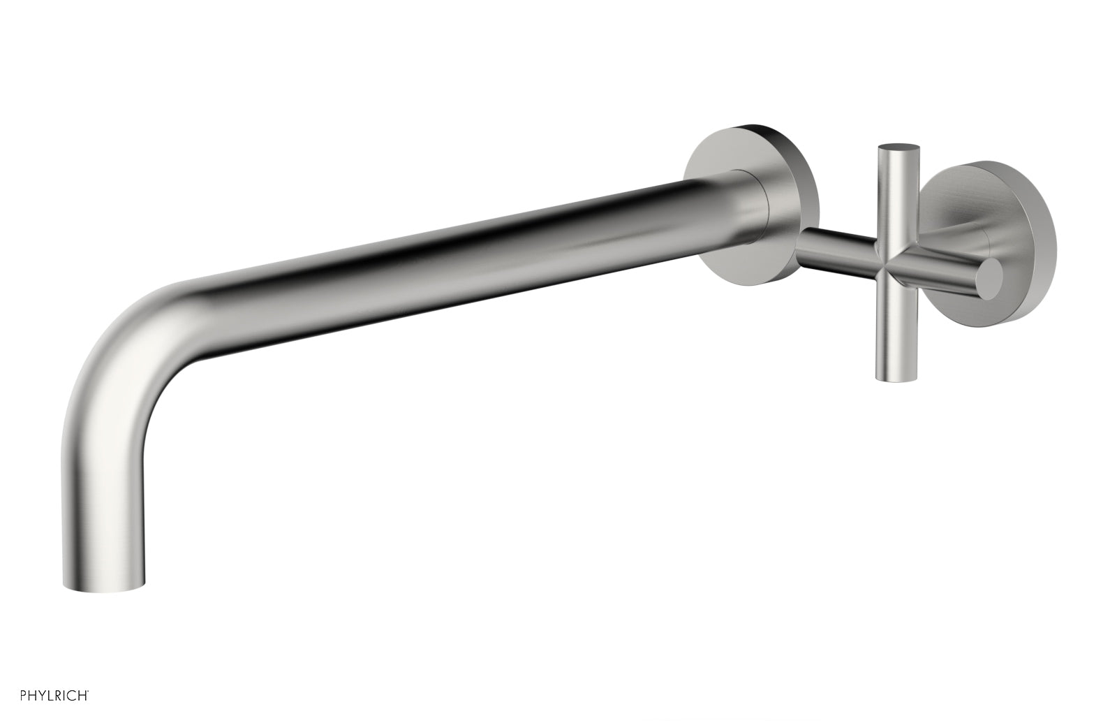 Transition 12" Single Handle Wall Lavatory Set - Cross Handle 120-15-12