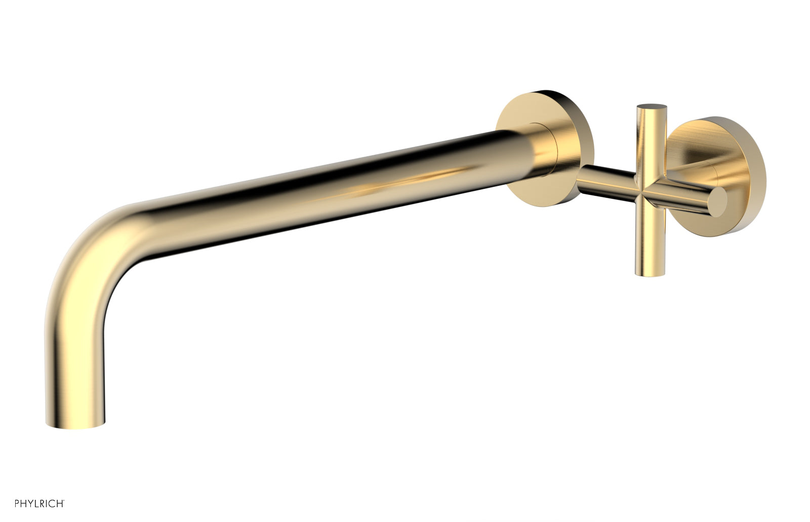 Transition 12" Single Handle Wall Lavatory Set - Cross Handle 120-15-12 — thumbnail 2