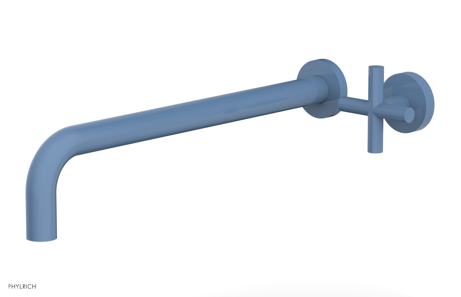 Transition 14" Single Handle Wall Lavatory Set - Cross Handle 120-15-14 — image 1