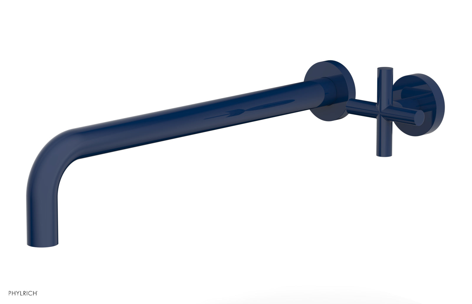 Transition 14" Single Handle Wall Lavatory Set - Cross Handle 120-15-14 — image 1