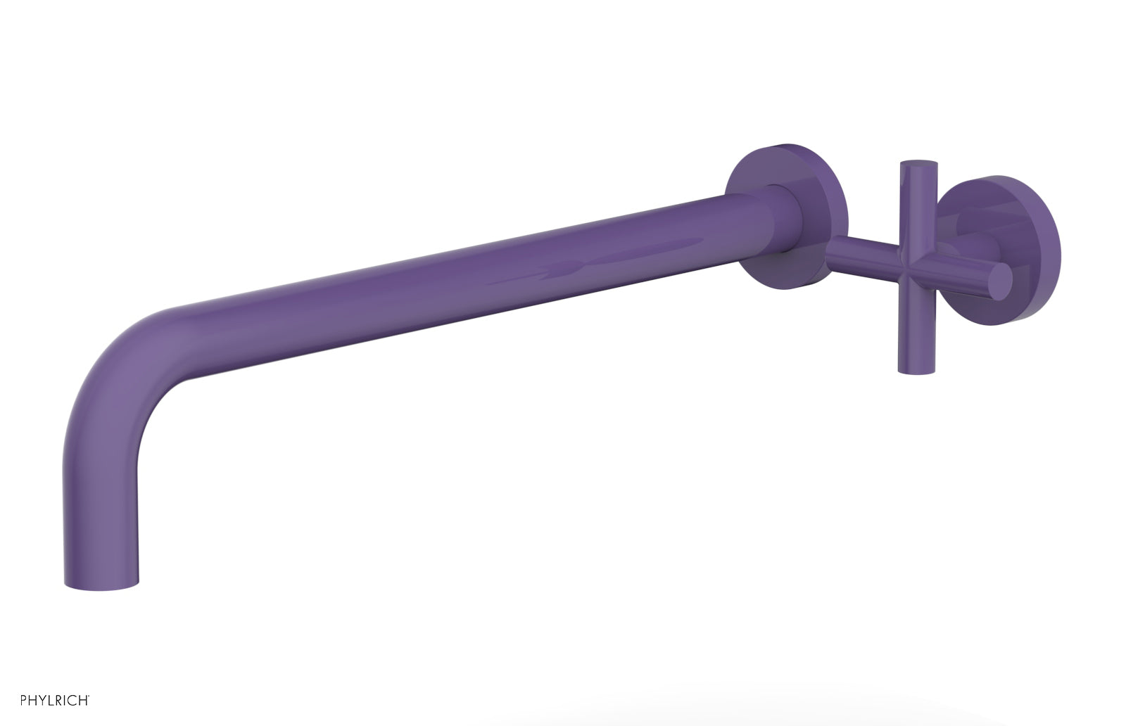 Transition 14" Single Handle Wall Lavatory Set - Cross Handle 120-15-14 — image 1