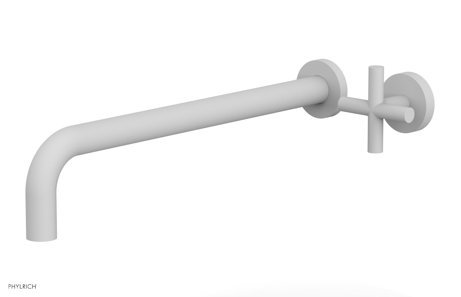 Transition 14" Single Handle Wall Lavatory Set - Cross Handle 120-15-14 — image 1