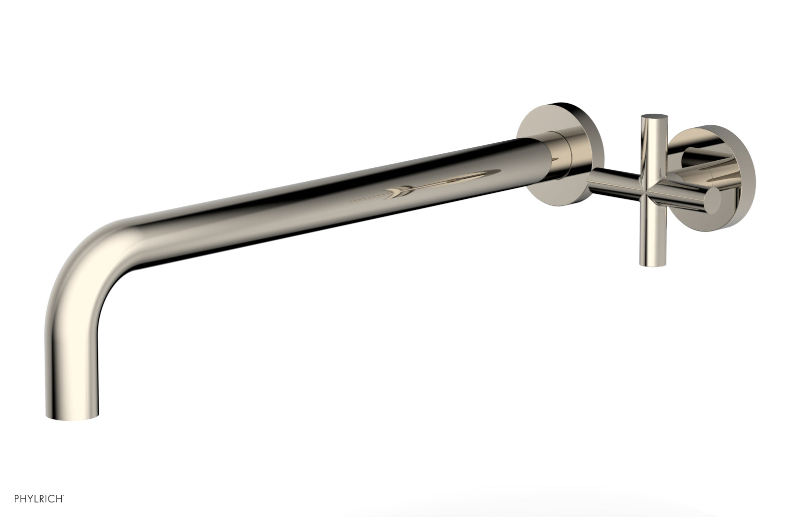 Transition 14" Single Handle Wall Lavatory Set - Cross Handle 120-15-14 — thumbnail 3