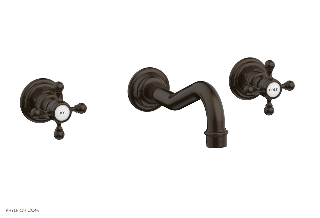 HENRI Wall Lavatory Set With Cross Handles 161-11