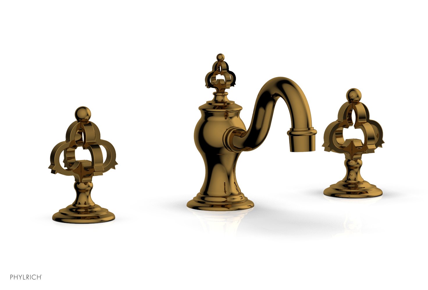 COURONNE Widespread Faucet Cross Handles 163-01