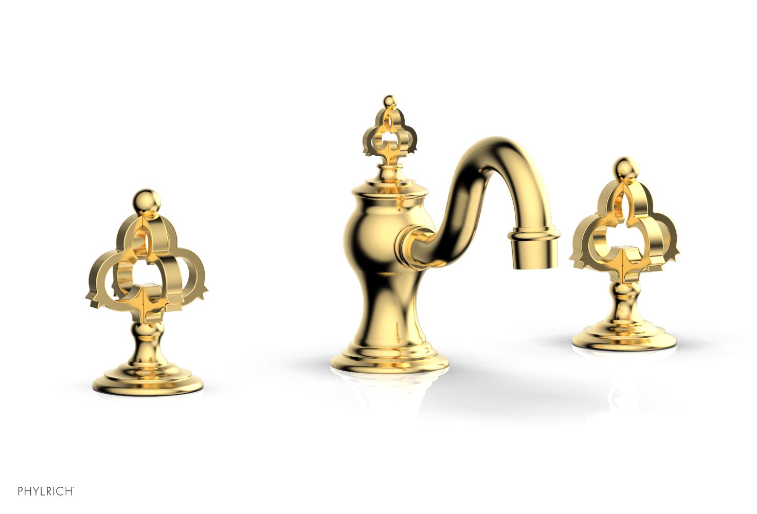 COURONNE Widespread Faucet Cross Handles 163-01