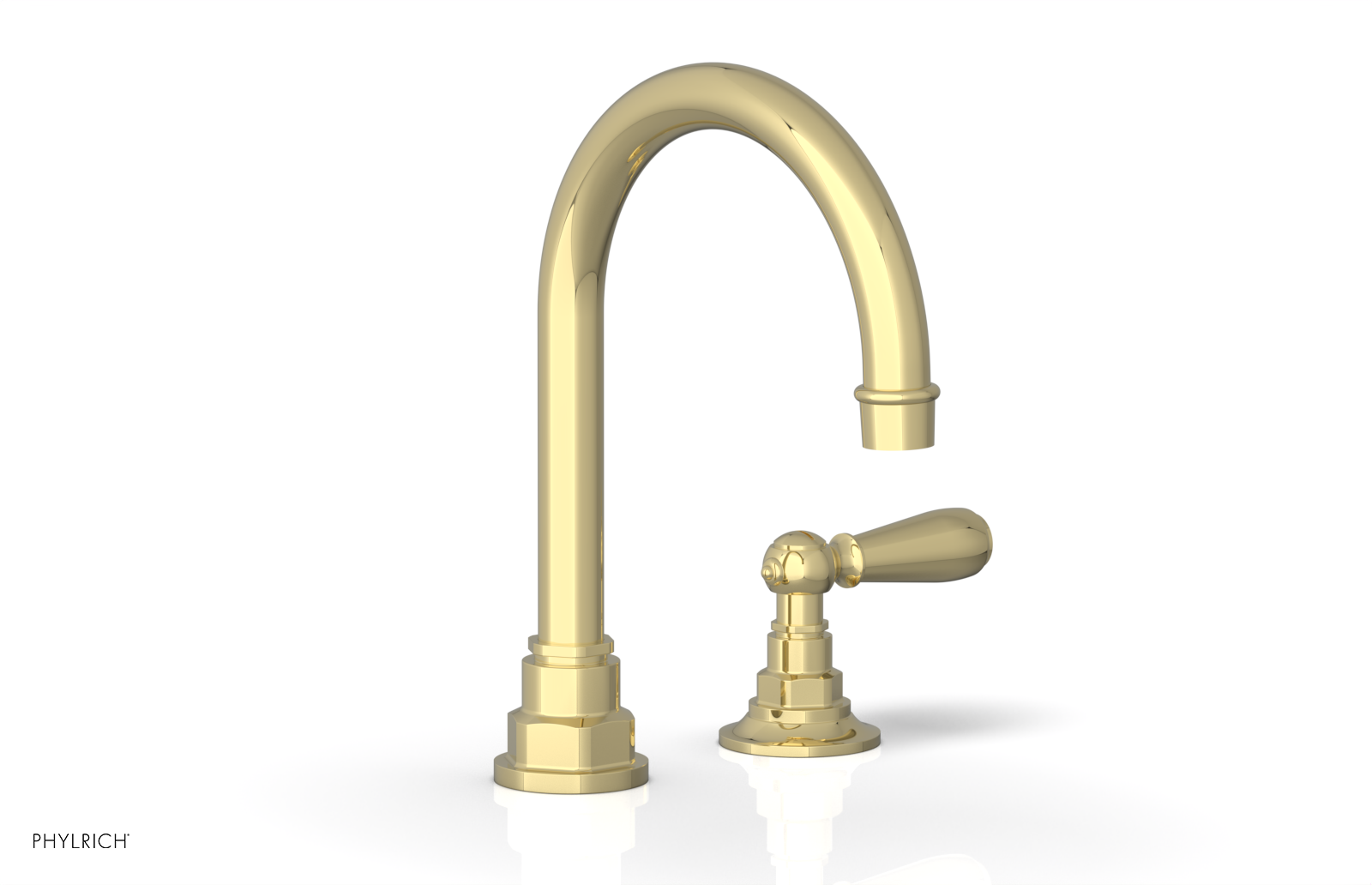 JAMESTOWN Single Handle Faucet - High Spout - Lever Handle 165-06