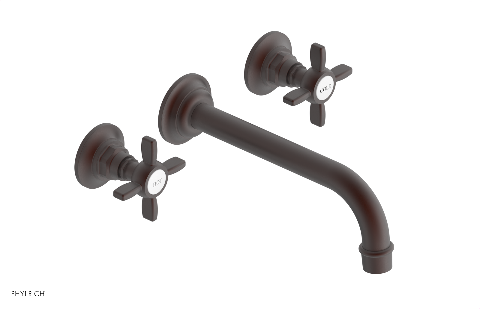 JAMESTOWN Wall Lavatory Set - Cross Handle 165-11