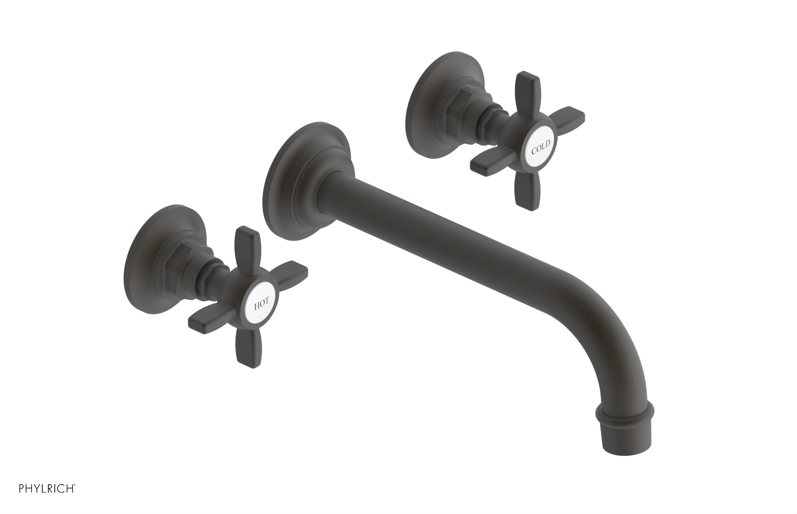 JAMESTOWN Wall Lavatory Set - Cross Handle 165-11