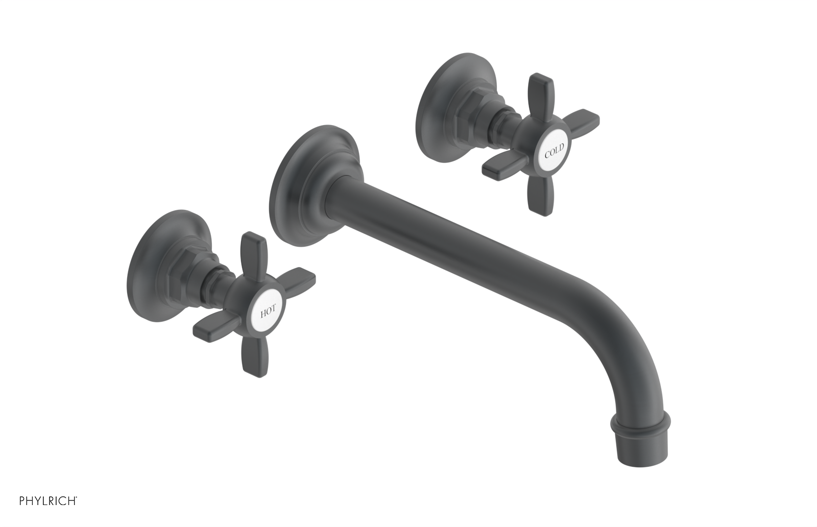 JAMESTOWN Wall Lavatory Set - Cross Handle 165-11