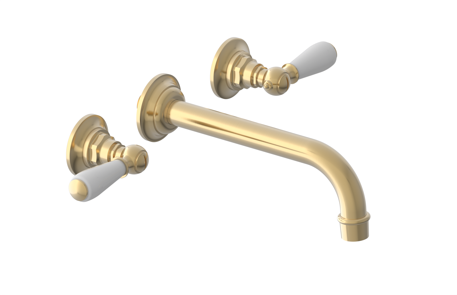 JAMESTOWN Wall Lavatory Set - Lever Handle 165-12 — image 1