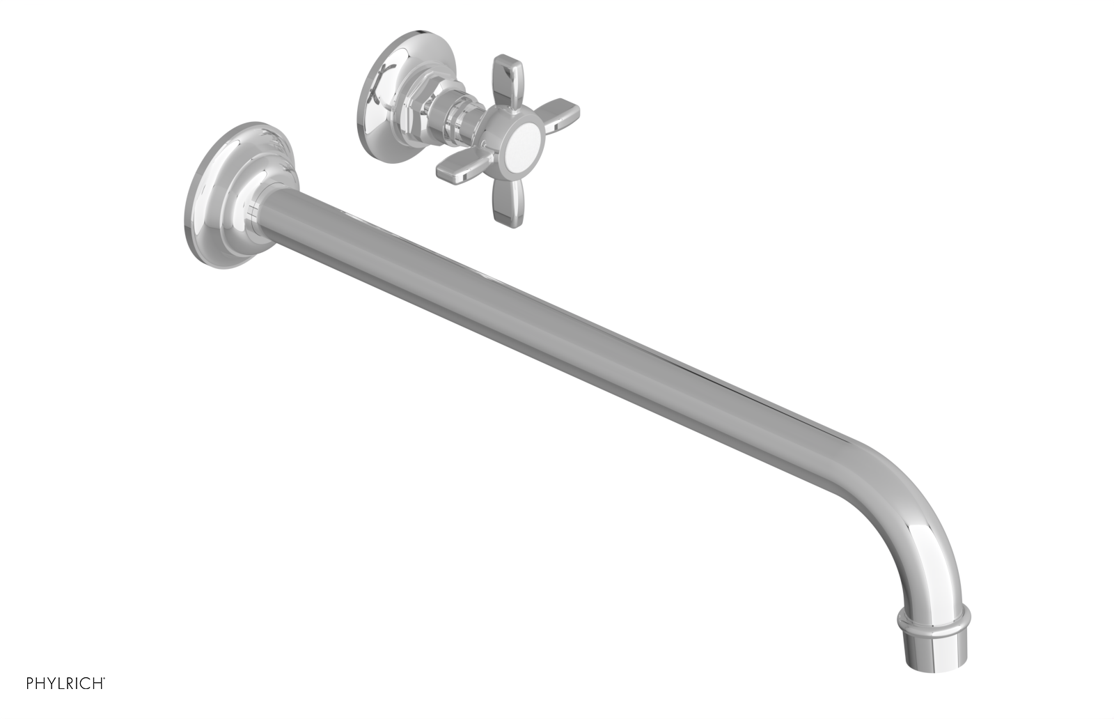 JAMESTOWN Single Handle Wall Lavatory Set - 14" Spout 165-15-14 — thumbnail 2