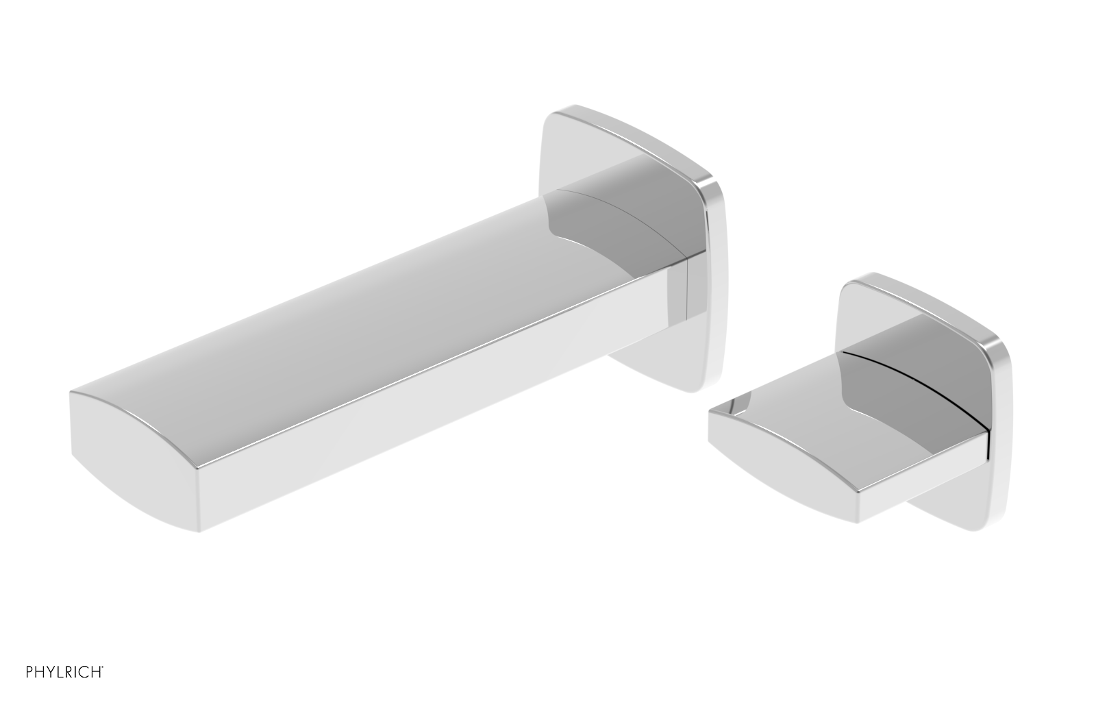 RADI - 6" Single Cross Handle Wall Lavatory Set 181-15-6 — image 1