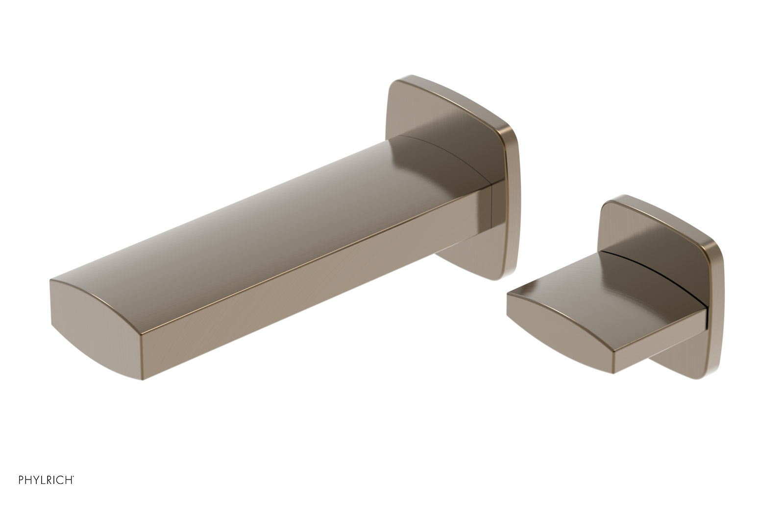 RADI - 6" Single Cross Handle Wall Lavatory Set 181-15-6