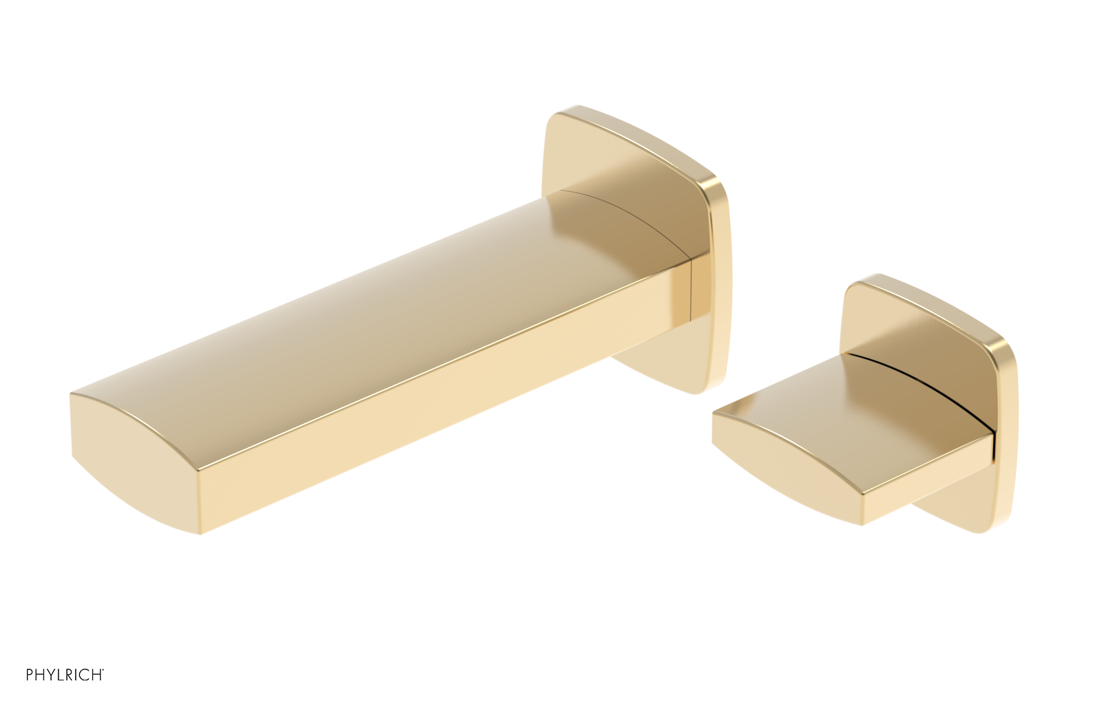 RADI - 6" Single Cross Handle Wall Lavatory Set 181-15-6 — thumbnail 2