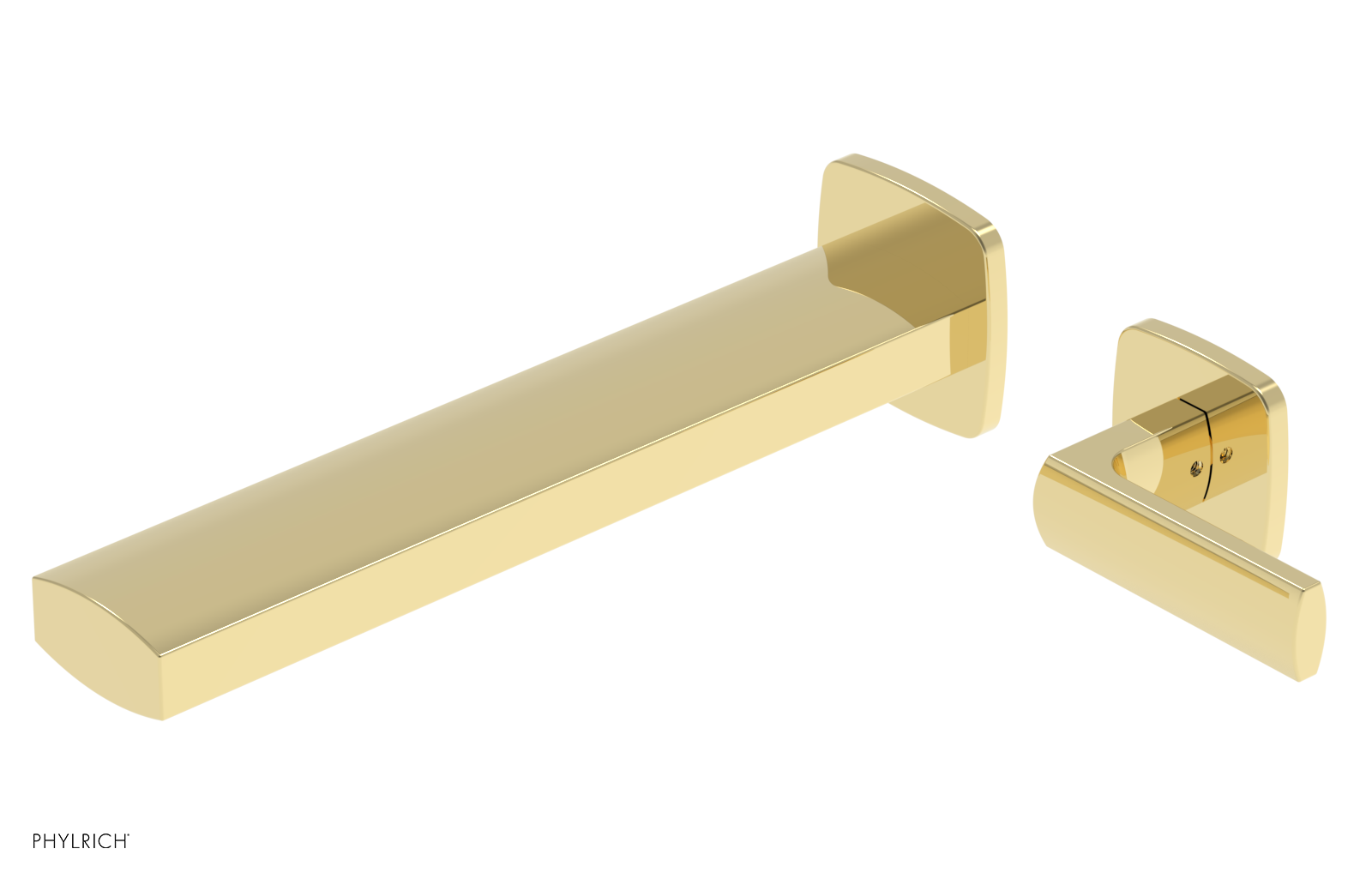 RADI - 10" Single Lever Handle Wall Lavatory Set 181-16-10