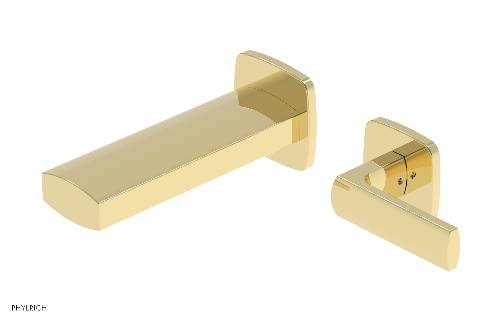 RADI - 6" Single Lever Handle Wall Lavatory Set 181-16-6 — image 1