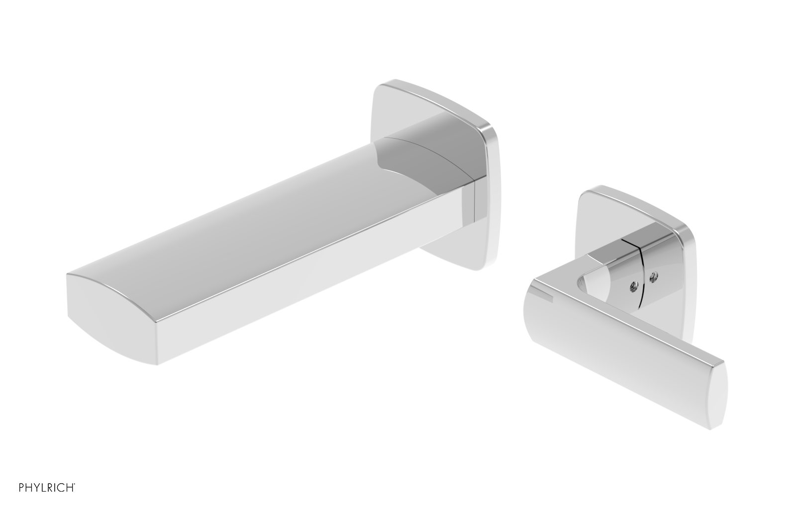 RADI - 6" Single Lever Handle Wall Lavatory Set 181-16-6 — image 1