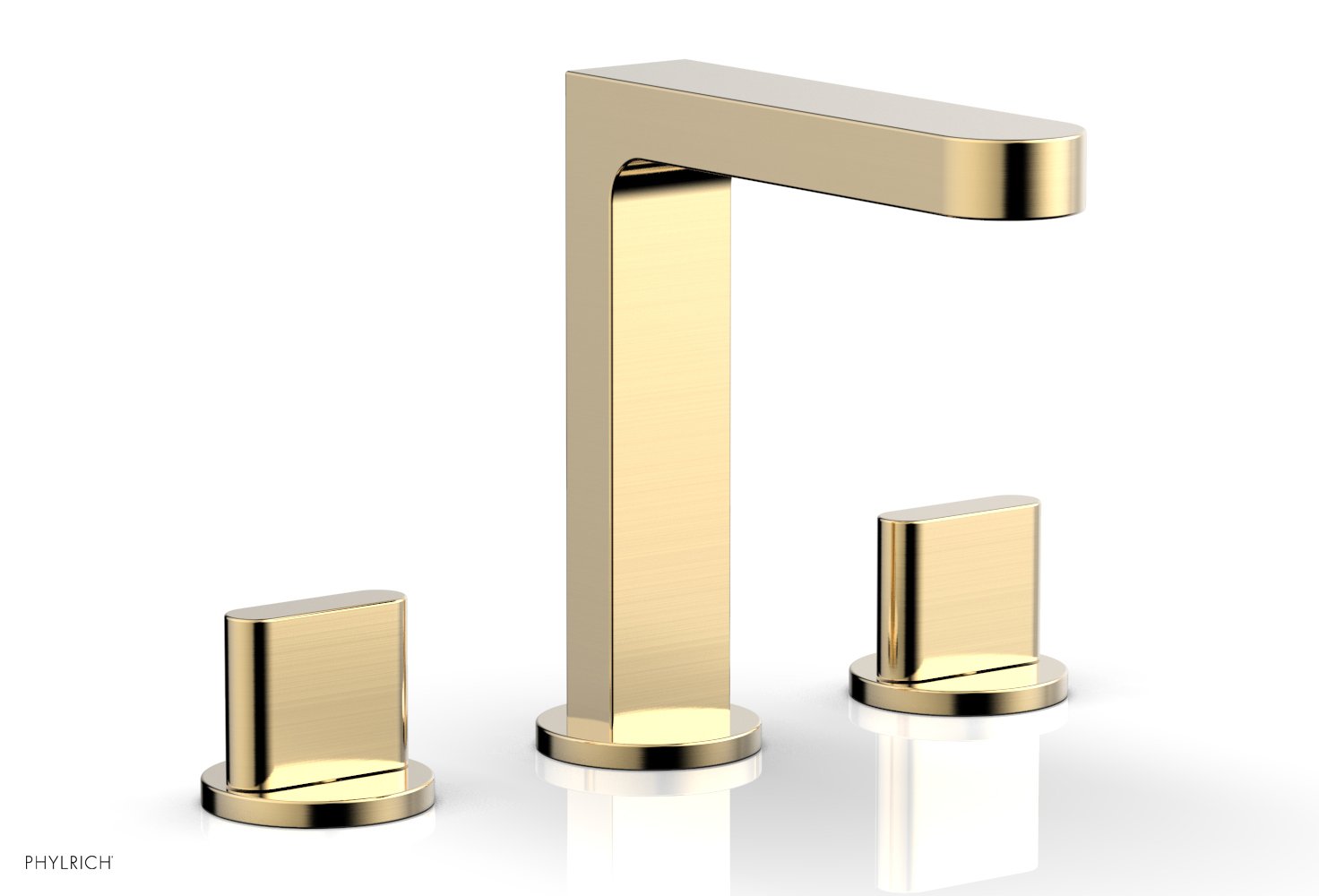 ROND Widespread Faucet - Blade Handles High Spout 183-01