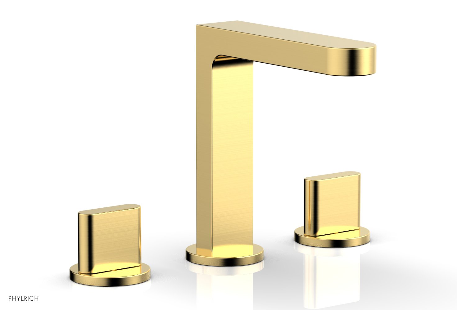 ROND Widespread Faucet - Blade Handles High Spout 183-01