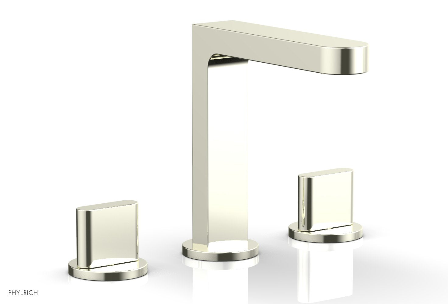 ROND Widespread Faucet - Blade Handles High Spout 183-01