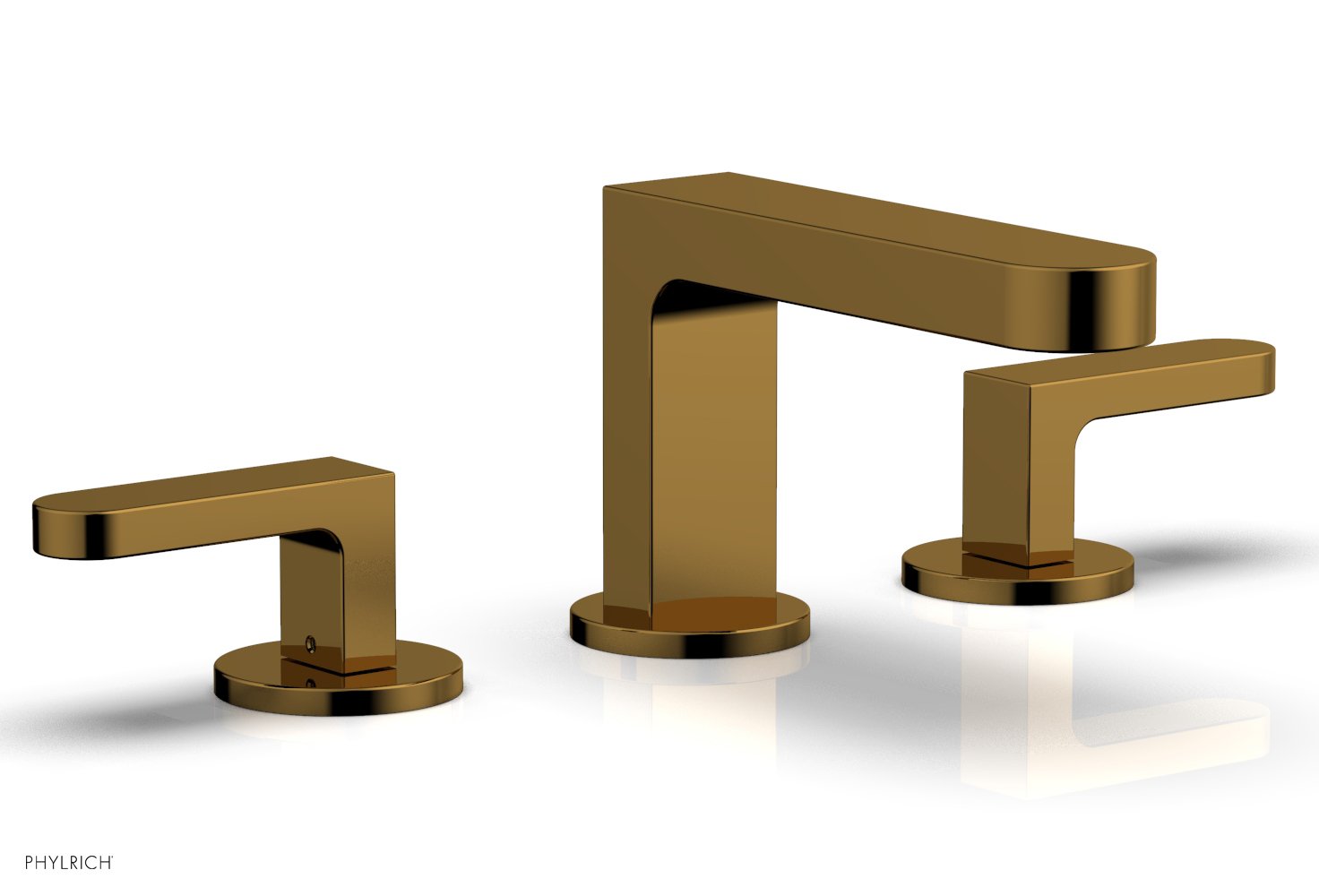 ROND Widespread Faucet - Lever Handles Low Spout 183-05 — image 1