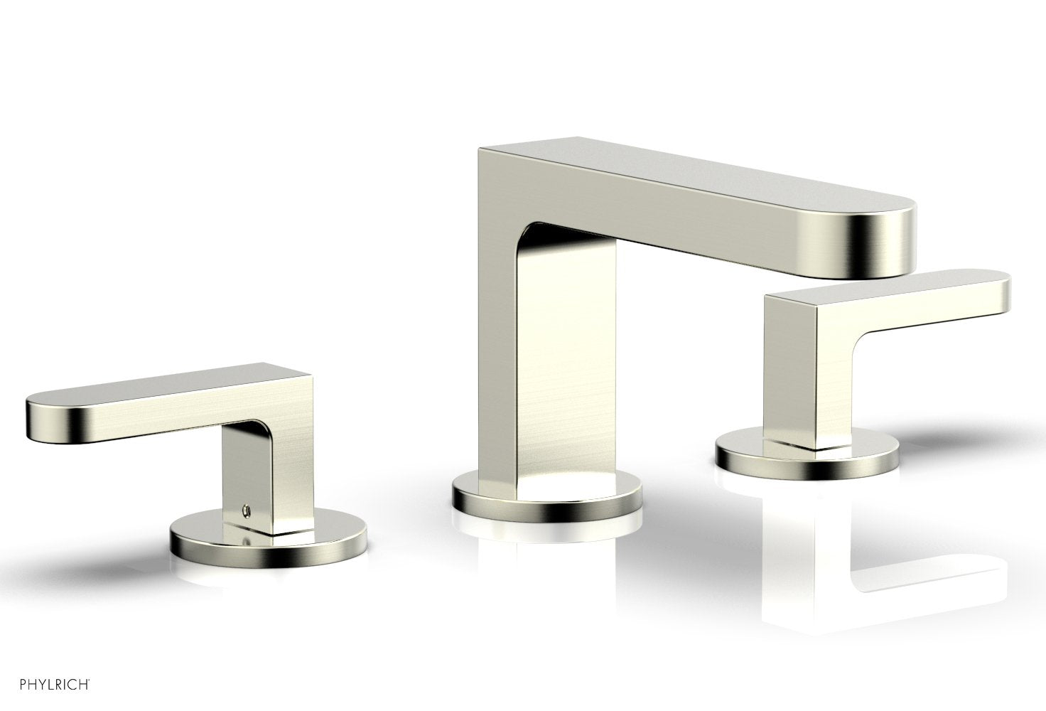 ROND Widespread Faucet - Lever Handles Low Spout 183-05 — image 1