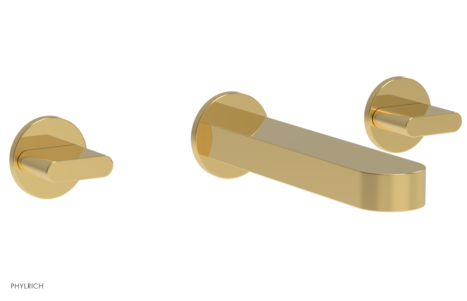 ROND Wall Lavatory Set - Blade Handles 183-11 — image 1